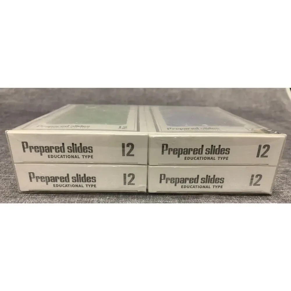 NEW - 48 DIY Science Microscope Prepared Slides Educational - Classroom